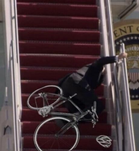 Biden Falls