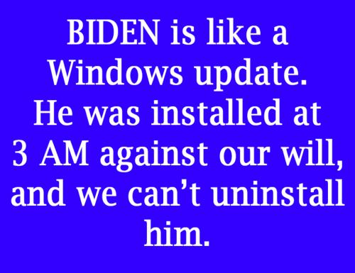 Biden Windows update