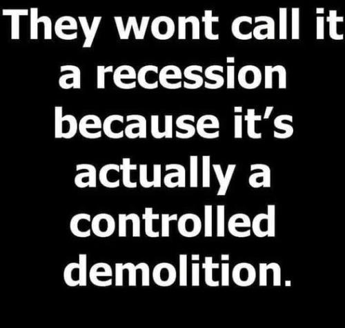 They wont call it a recession