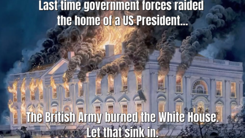 USA burned