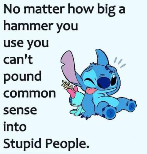 no matter how big of a hammer you use