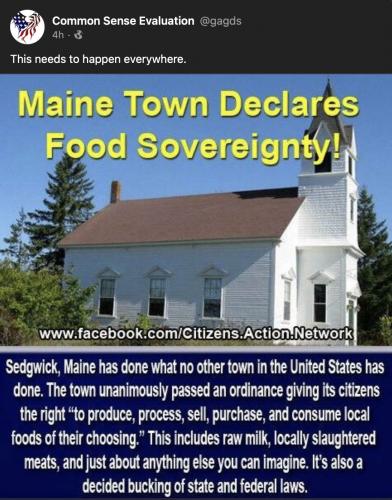 food sovereignty