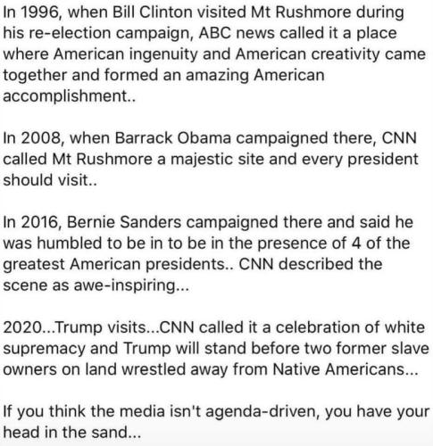 trump at mt rushmore