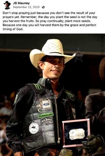 Power of Prayer ~JB Mauney~