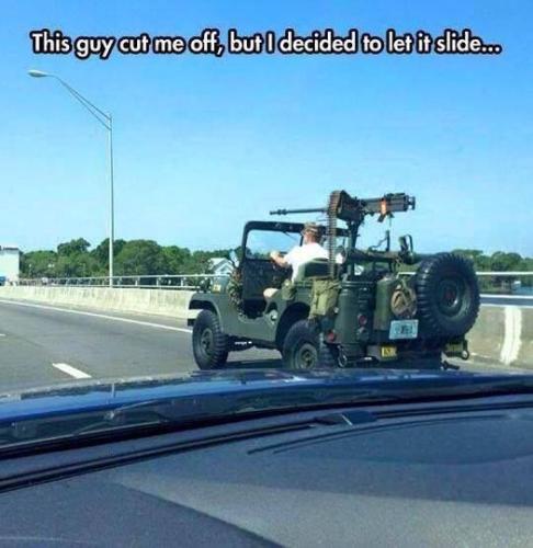 this guy cut me off but