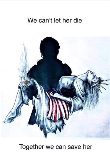 Statue of Liberty - We can't let her die