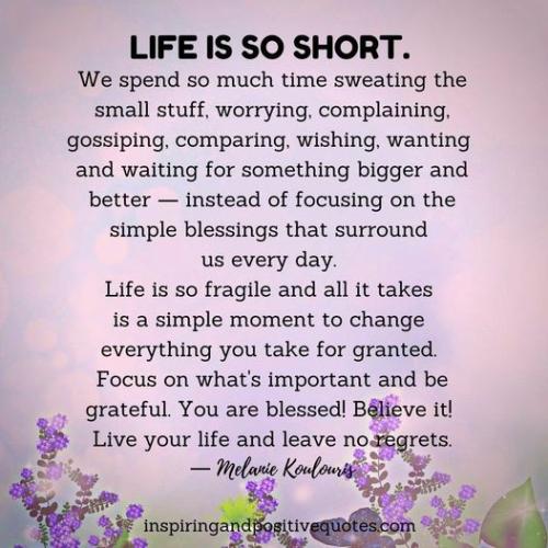life is short2