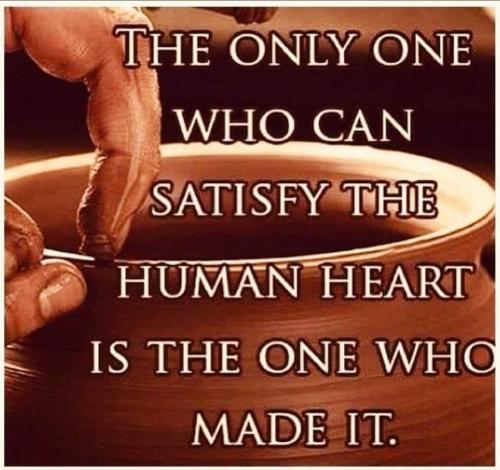 The Only One Who can satisfy