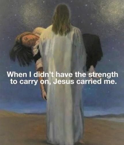 080222 - Jesus carried me