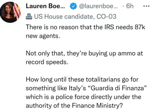 boebert on IRS