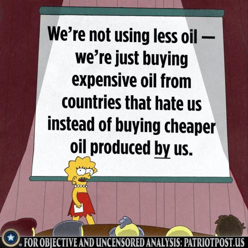 Cheaper oil