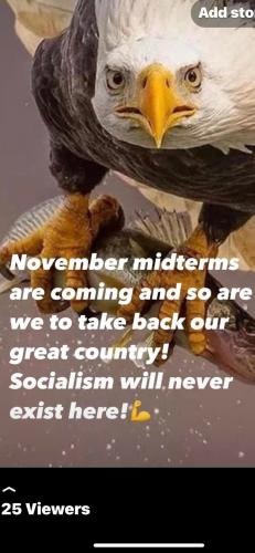 A- november we willl get our country back