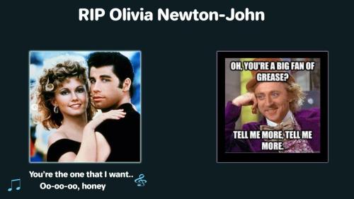 RIP Olivia Newton-John