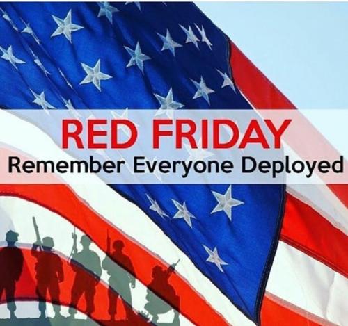 Red Fri Flag