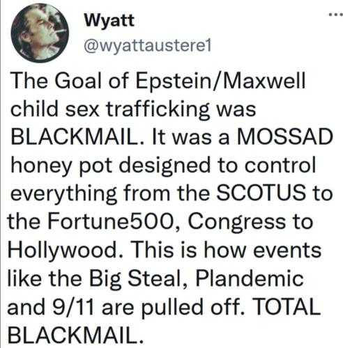 controled by blackmail