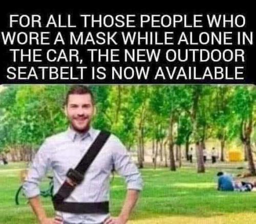 USA outdoor seatbelt
