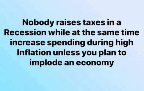 nobody raises taxes in a