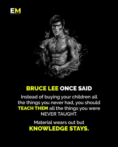 bruce lee said