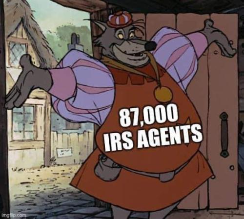 87000 IRS Agents coming to you soon