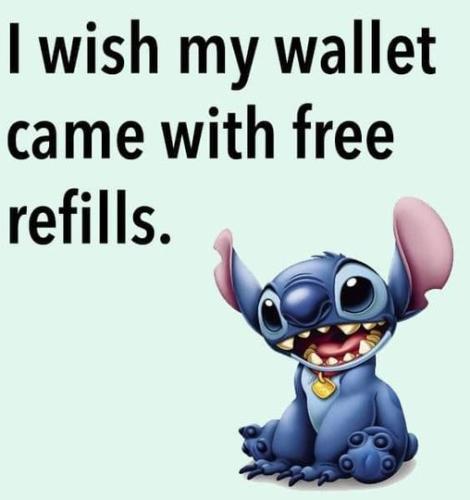 i wish my wallet came with