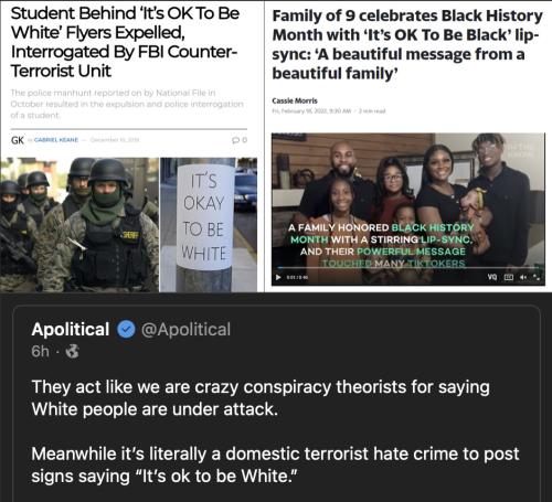 OK to be White