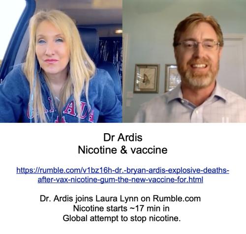 Dr Ardis & nicotine