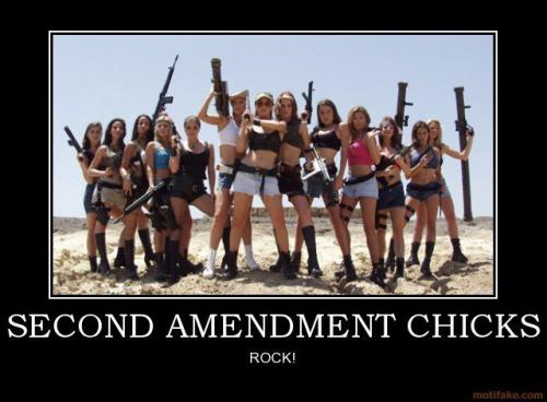 Second amendment chicks rock