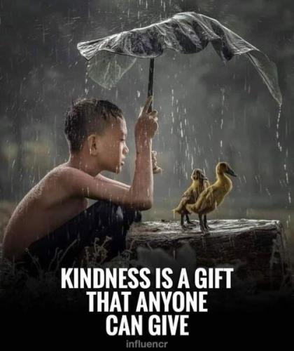 kindness is a gift
