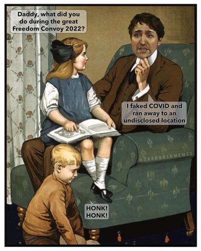 Trucker 24 - trudeau answer