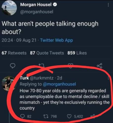 what arent people talking enough about