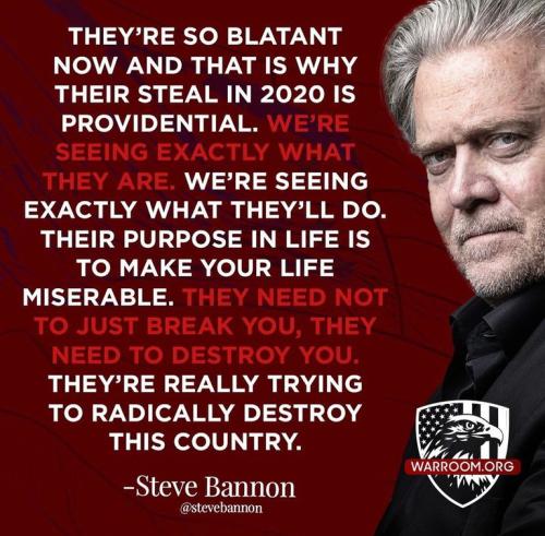 Bannon on Dems