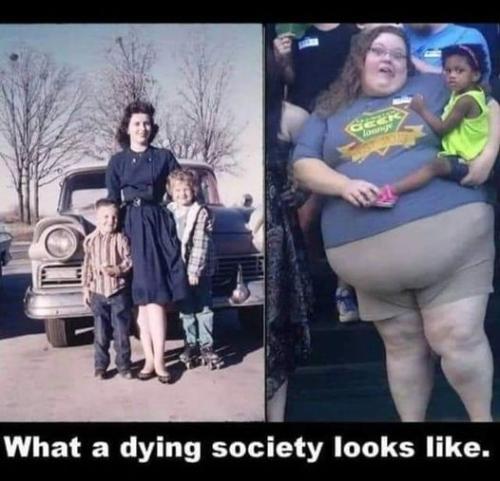 what a dying society looks like