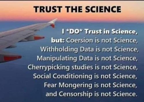 trust the science 101