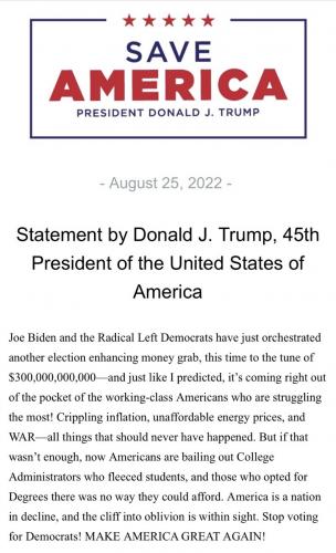 Stop voting for Democrats