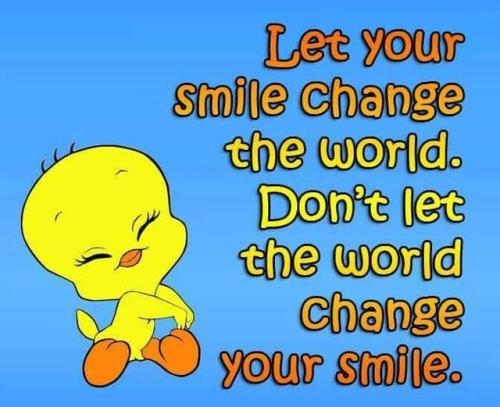 let your smile change