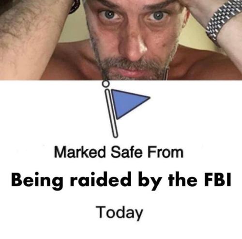safe from FBI Raid