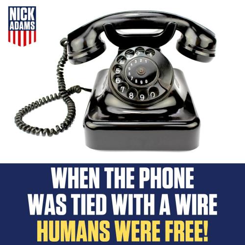 Humans were free