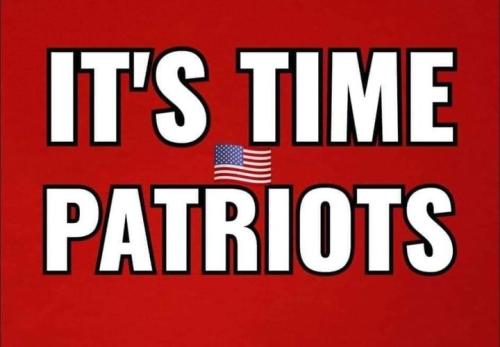 Its time patriots