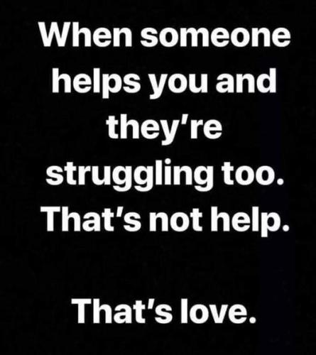 when someone helps you