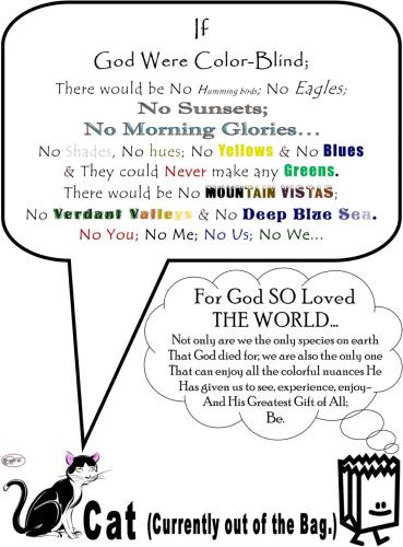 God Is Not Color-Blind