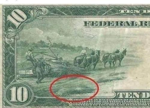 US 10 dollar bill