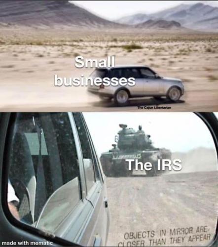 small businesses vs the irs