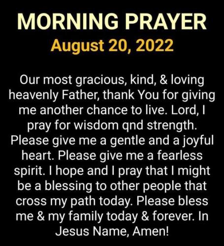 082022 - Blessing to others