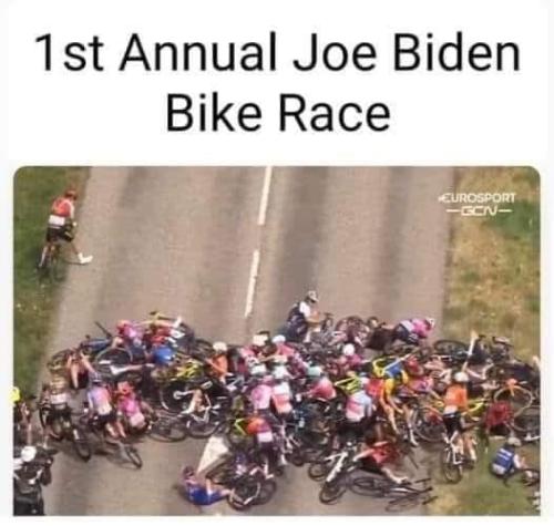 1st annual joe biden bike race