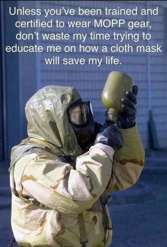 A- CLOTH MASK - NOPE