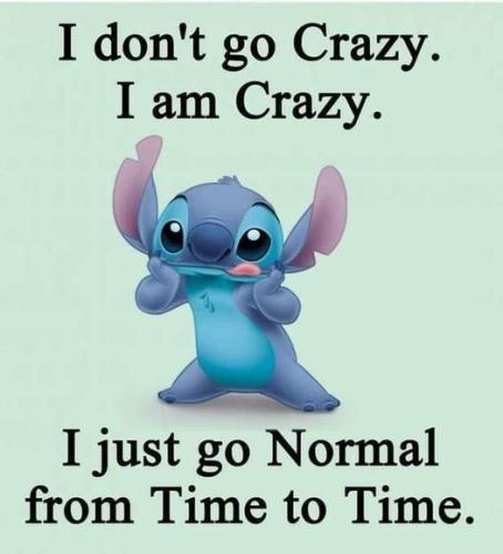 i dont go crazy
