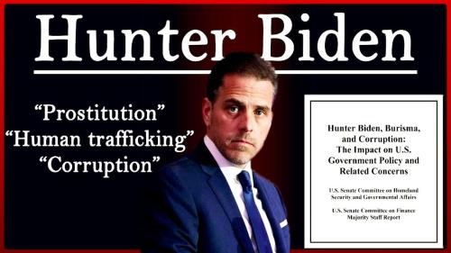 Hunter Biden Senate Report ~Human Trafficking Prostitution and Corruption~