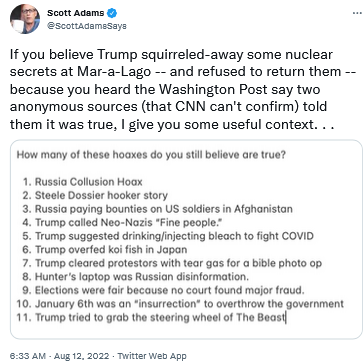 how many hoaxes do you believe