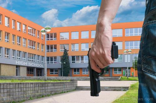 School-Shoot-Shooter-Attack-Gun-Threat-Hand