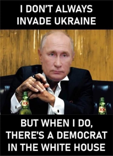 PutinWhenInvadeDemocratWhiteHouse
